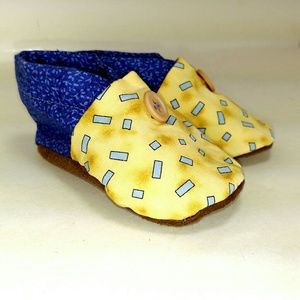 Funky fun baby shoe booties for girls & boys.  